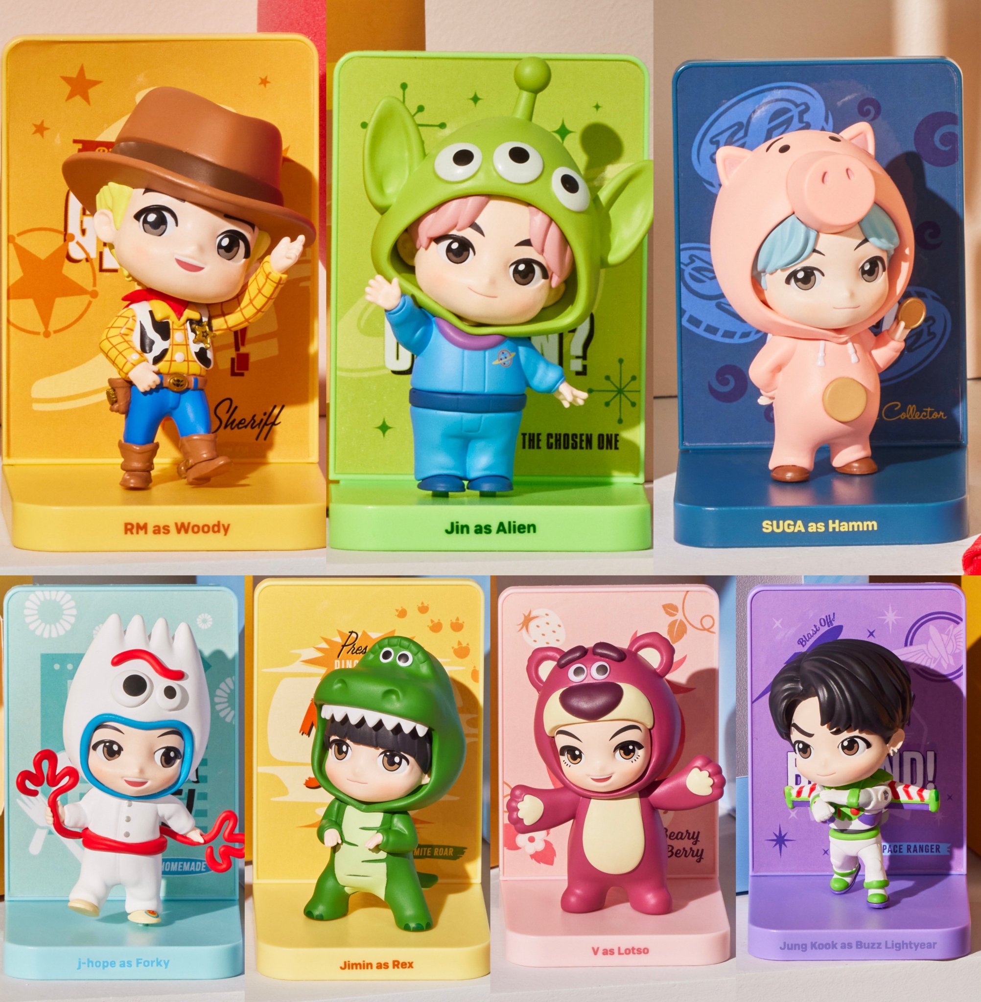 防弾少年団(BTS) - BTS Toy Story | TinyTAN Collaboration BTS's TinyTAN collaborates with Pixar's 'Toy Story'
