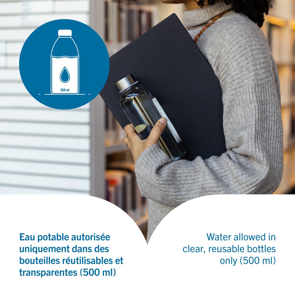 #Nouveauté : Les bouteilles d’eau sont désormais autorisées en salle de lecture ! Cette mesure, jugée exceptionnelle compte tenu de sa rareté dans les bibliothèques patrimoniales, vise à améliorer le confort et le bien-être de nos lecteurs. 💧🐟 🔗 gd.lu/b9lF6Z