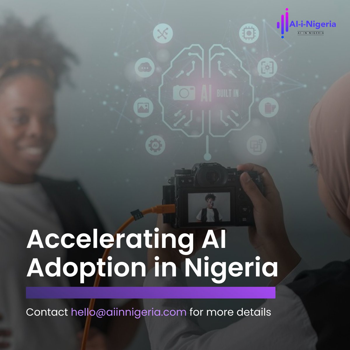 aiinnigeria's tweet photo. From assessing your AI readiness to implementing scalable AI solutions, we offer comprehensive services to help you unlock the full potential of AI for your business. 

#AI #DigitalTransformation #Innovation #Business #Nigeria #TechRevolution https://t.co/h097oIMUKr