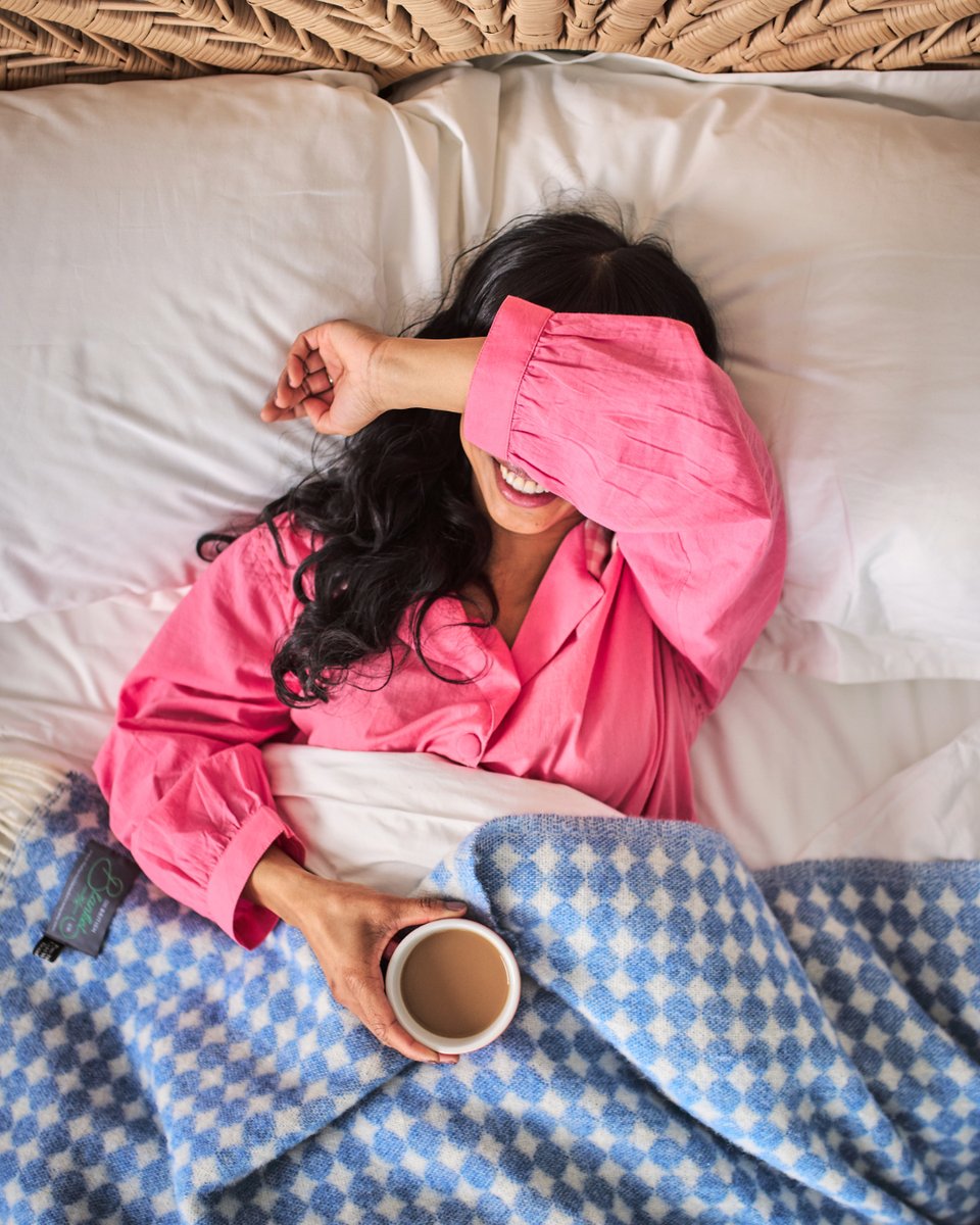 Bank Holidays were made for long lazy lie-ins, hot tea and a cheeky bit of online shopping.

Shop our #Eastersale now and find something cosy and gorgeous for your home – like this Blue Spot Jacquard Blanket – now 30% off.

Shop now: bit.ly/4czenVm