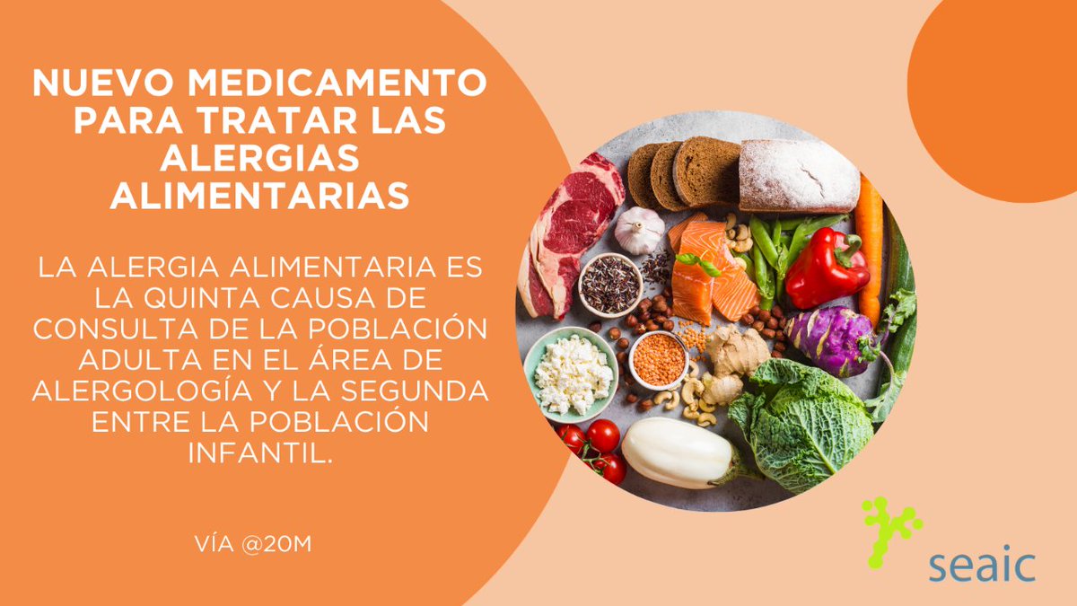 💊El nuevo medicamento para combatir las alergias alimentarias La FDA (@FDAenEspanol) acaba de aprobar un fármaco utilizado para tratar el #asma grave para disminuir las reacciones alérgicas graves a alimentos. ¡Descubre más! 👉🏻 pmsl.es/mn