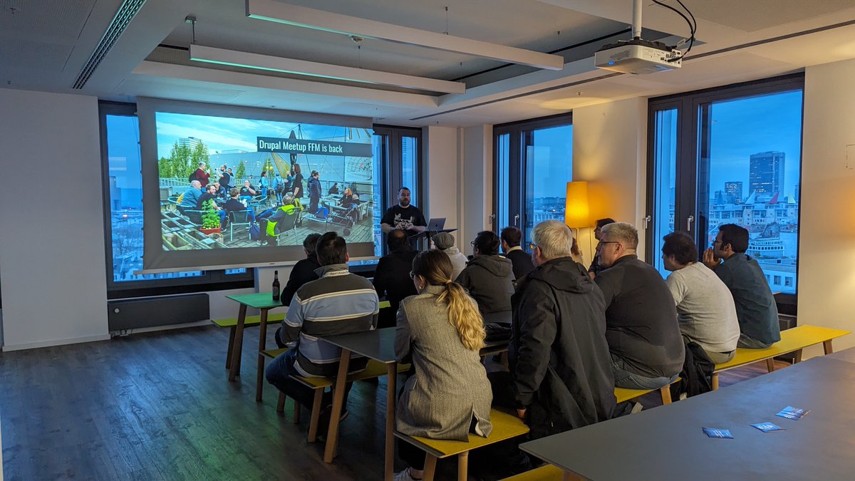 On the 21st of March @check24de hosted a #Drupal meetup in Frankfurt. Our @rouvenvolk talked about Drupal Audits and then we heard from Serkan Bekdemir a CHECK24 developer about decoupled static-dynamic architecture. We are looking forward to the next meetup in April.