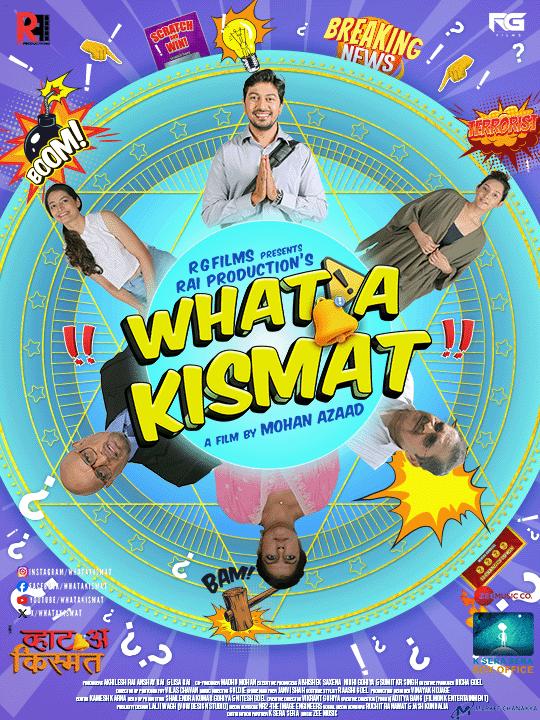 mohanazaad's tweet photo. A BIG Thanks to everyone for watching my film, "WHAT A KISMAT". Your Appreciation is Heart Warming and your Love for "WHAT A KISMAT" is Blessing. Thanks to the Success of "WHAT A KISMAT", COMING SOON is Announcement of Next Project. Stay Connected and Stay Blessed. https://t.co/kHAfl8rZ40
