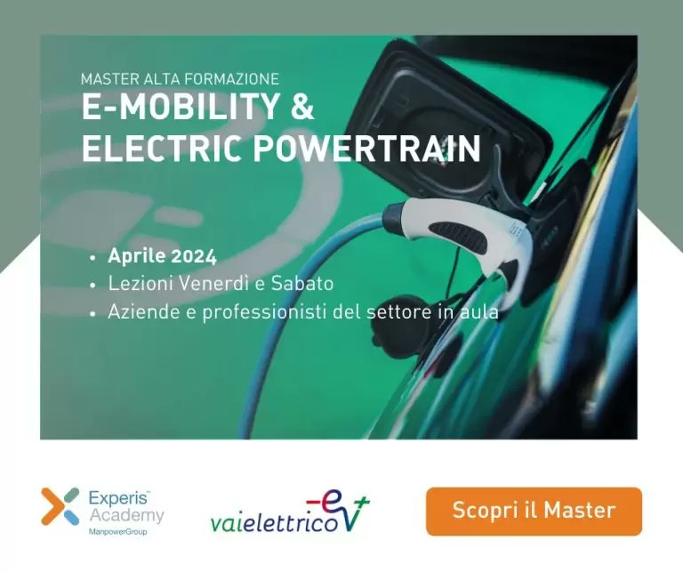 vaielettrico's tweet image. 📣🔌Riparte il #Master E-Mobility &amp;amp; Electric Powertrain di #Experis Academy in collaborazione con Vaielettrico e patrocinio di #Motus-E. Primo appuntamento nel week end 19-20 e 21 aprile, proprio con il modulo introduttivo curato dalla nostra testata. vaielettrico.it/riparte-il-mas…