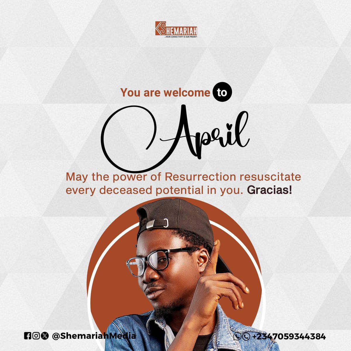May the power of Resurrection resuscitate every deceased potential in you. Gracias! Happy New Month #AprilFoolsDay #AprilFoolsDay2024