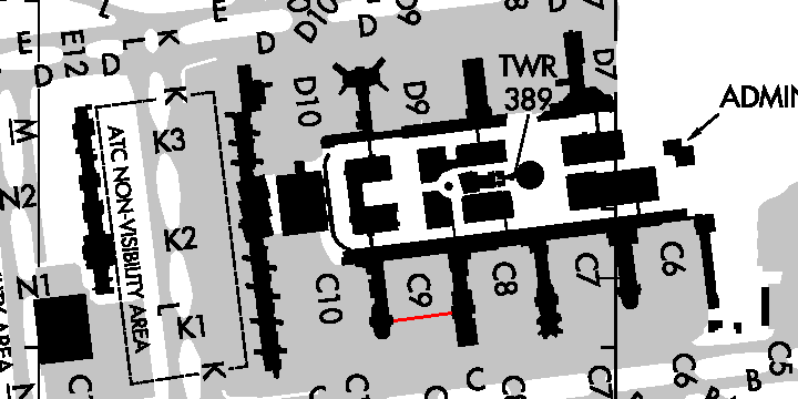 'Shortest Path from LAX T5 to T4' is today's Featured Map on gcmap.com. (Permalink: gcmap.com/featured/20240…) @JetBlue @innoutburger_