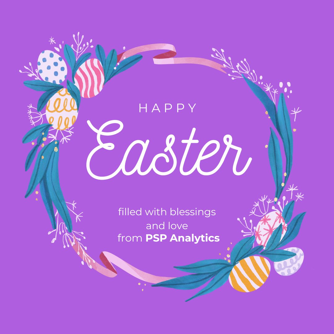 pspanalytics's tweet image. Happy Easter from PSP Analytics! 

We didn&apos;t forget to wish you Happy Easter; we wanted to ensure you fully enjoy your Easter egg hunt!  But once you&apos;re done, get ready for a tech-tastic surprise that&apos;ll make your day even more egg-ceptional! #EasterTech #Connectivity  #As_April