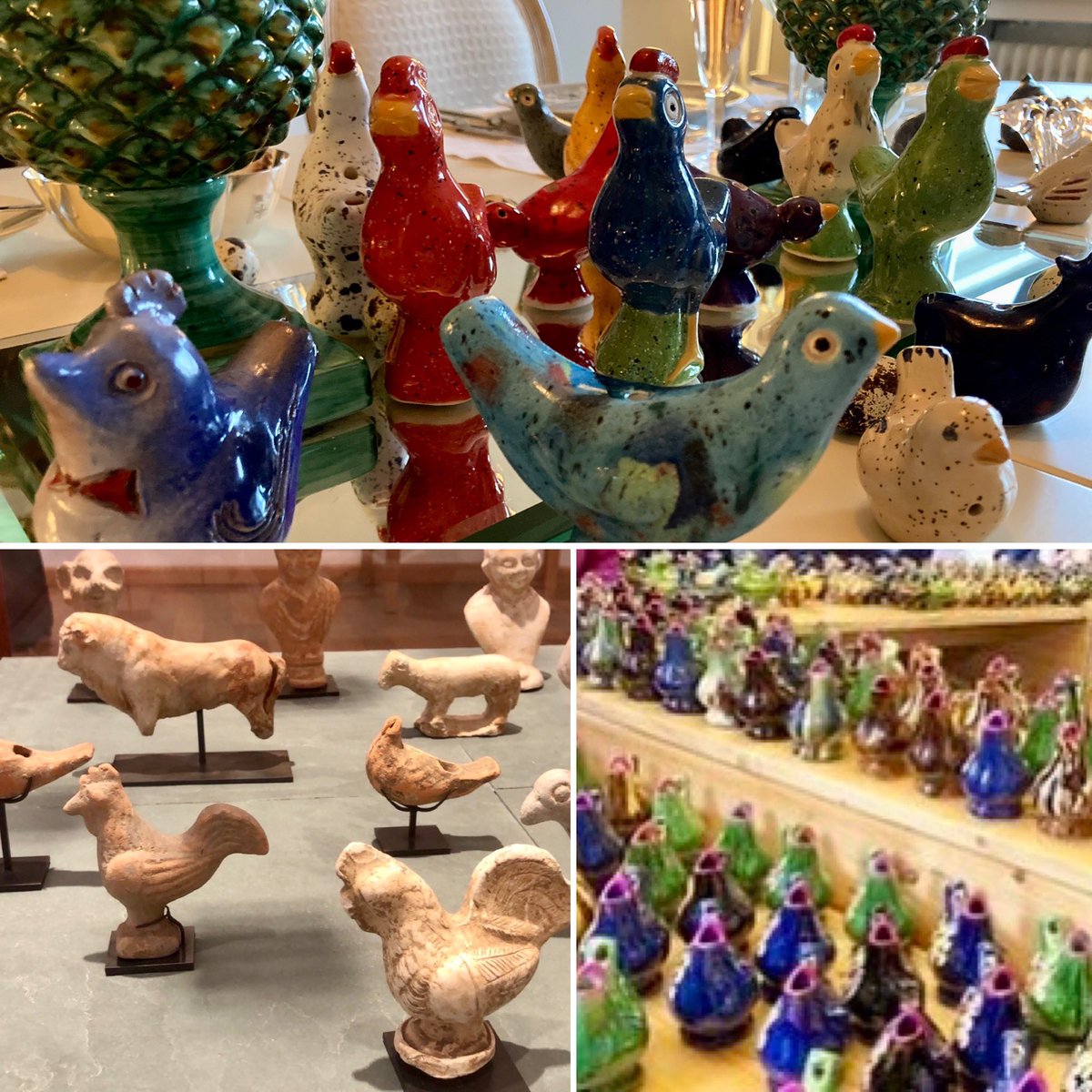 #OnThisDay #Easter Monday takes place the traditional #Éimaischen with the famous #Péckvillercher, terracotta birds which imitate the cuckoo's calling. The Éimaischen dates back 19th Cent. as the potters’ market in #LuxembourgCity & #Nospelt celebrating the Feast of Emmaus