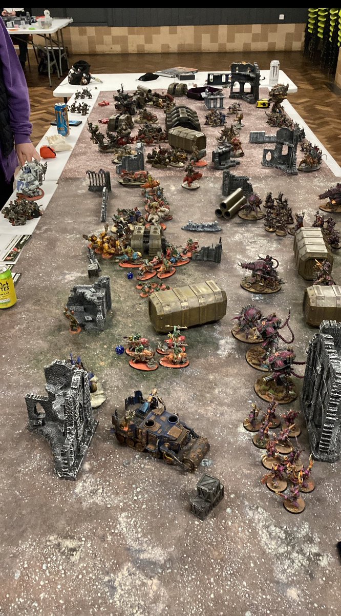 scribesofwar's tweet image. Sorry we have not been active on here recently this place has turned into a cesspit and I have felt pretty bad about hobby motivation recently.  However club has still been happening here are a couple of shots from a 5k per side game we played recently.