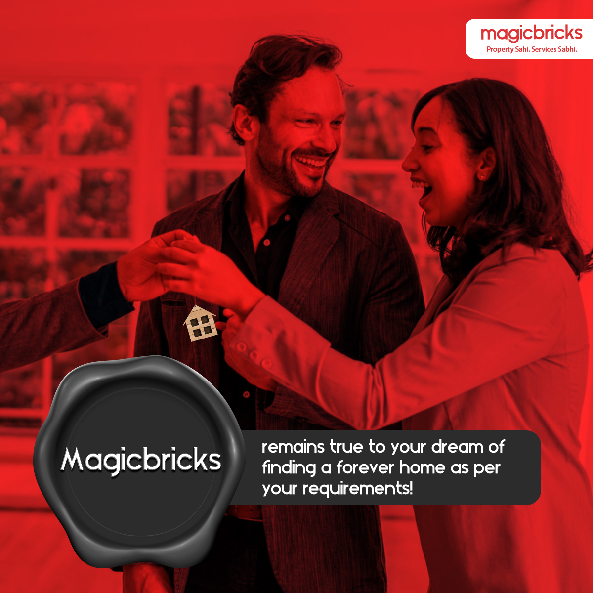 There might not be a ‘Magic Brick’ yet, but #Magicbricks continues to make finding and owning a home ‘fool’-proof for you. #Magicbricks #PropertySahiServicesSabhi #PropertyServices #DreamHome #indianrealestate #AprilFoolsDay