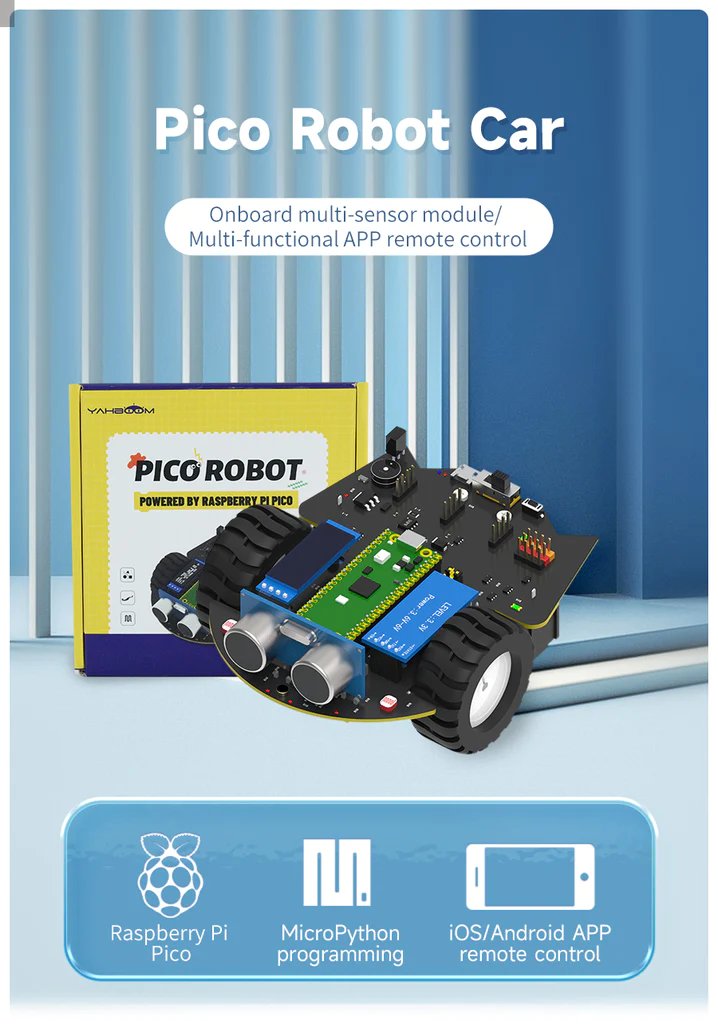 smartrbt's tweet photo. 🛒 Găsiți Robotul Educațional STEM cu Placa Raspberry Pi Pico în magazinul nostru online și începeți aventura Dvs. în lumea Inteligenței Artificiale!
➡ https://t.co/lubO6oHyT8

#Robotica #AI #STEM #RaspberryPiPico #EducatieTehnologica #Inovatie https://t.co/Iw0DwQCMQA