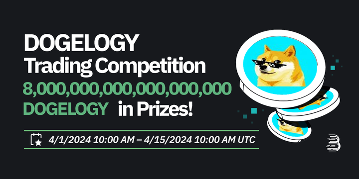 BitMartExchange's tweet photo. 📢 To celebrate the listing of #DOGELOGY, we are giving away 8,000,000,000,000,000,000 DOGELOGY in our Trading Competition event!
🔗 Details: https://t.co/X46zLtj4Kn
💎 Trade Now: https://t.co/UDE2LXR4ES
#BitMart #CryptoGiveaway #cryptotrading https://t.co/n11kwxhbXy