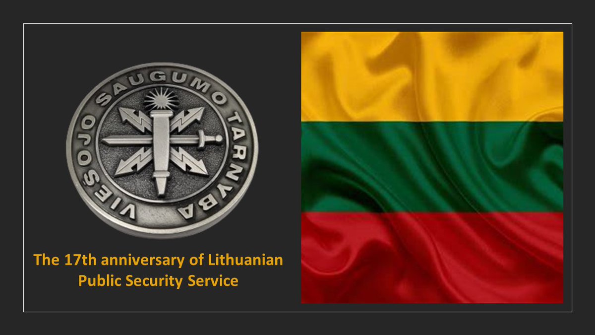 The Lithuanian Public Security Service (PSS), an essential arm of Lithuania's internal security framework, marked its 17th anniversary, a testament to its enduring commitment to safeguarding the nation's peace and stability #EUROGENDFOR joins to this significant celebration day.