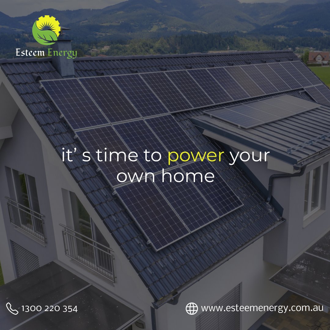Power your own property by Solars

esteemenergy.com.au

#EsteemEnergy #SaveBills #SaveEnergy #Switchsolar #SolarPanel #SolarCompany #solarinstallation #solarpanelsystem #bestsolarcompany