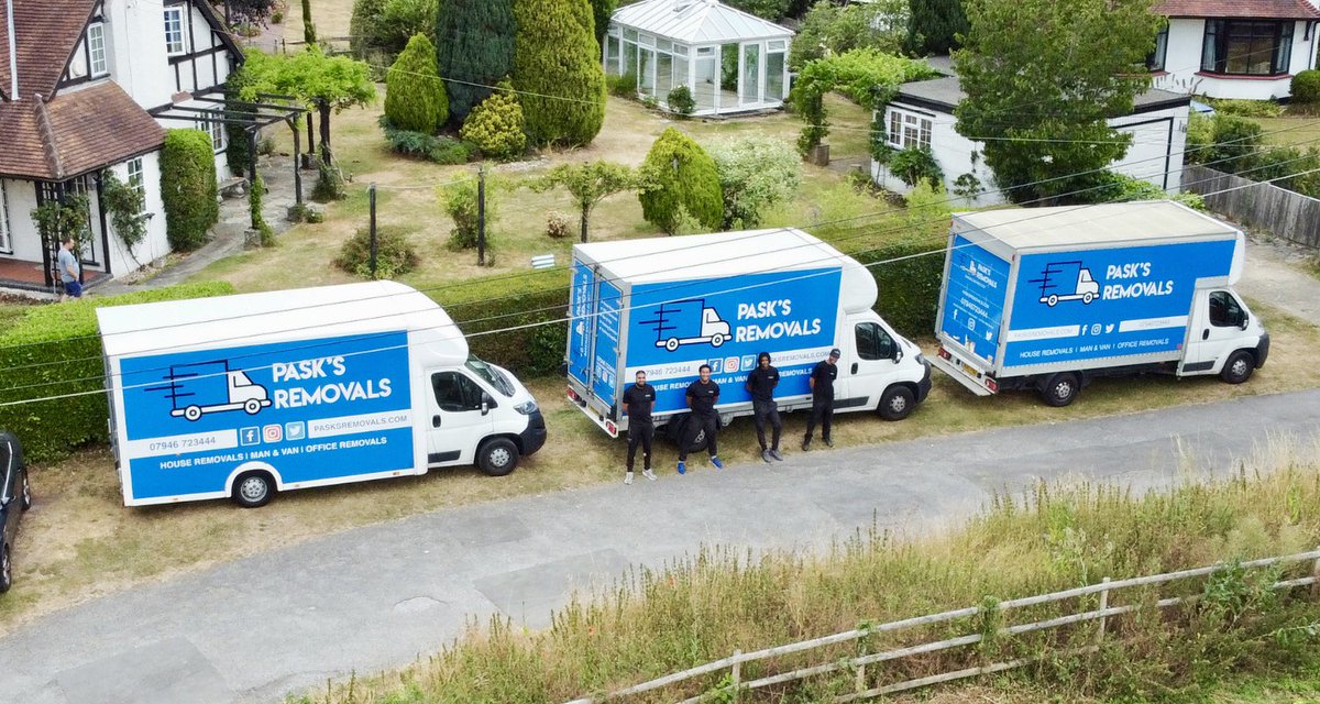 Nothing Beats A Birds Eye View 🦅 Serving The Community We Love ❤️ London’s Fastest Growing Moving Company 👉pasksremovals.com/request-a-quote