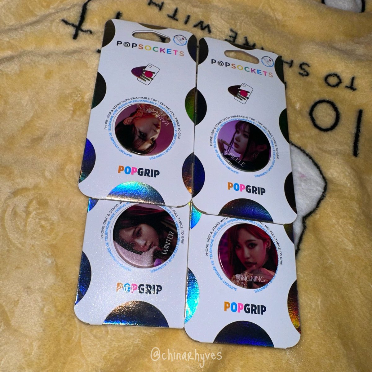 chinarchyves's tweet photo. WTS LFB | PH

˙✧˖° Aespa Next Level Popsocket Official Merchandise  ༘ ⋆｡˚
     ⤷ ₱300 each + pf + sf

⟢ on hand
⟢ unused
⟢ prio payo / dop with nrdp

・❥・can send photo and video proof
・❥・read pinned byt

@aespamarketph pahepl po

# winter karina giselle ningning md https://t.co/P7loaFmhKm