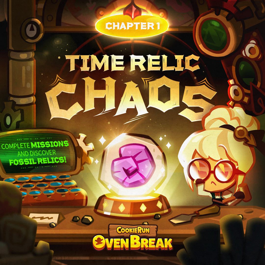 Play the Time Relic Chaos event, complete missions, and discover fossil relics! 🕰