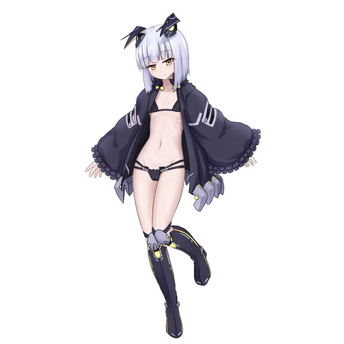 ところでおれがどれくらいスカベンジャーちゃんを好きかというと公式供給が全くなかったので自作で立ち絵を描くくらいには好きです。なお絵柄と嗜好の変化により最近さらに縮んだ。 
