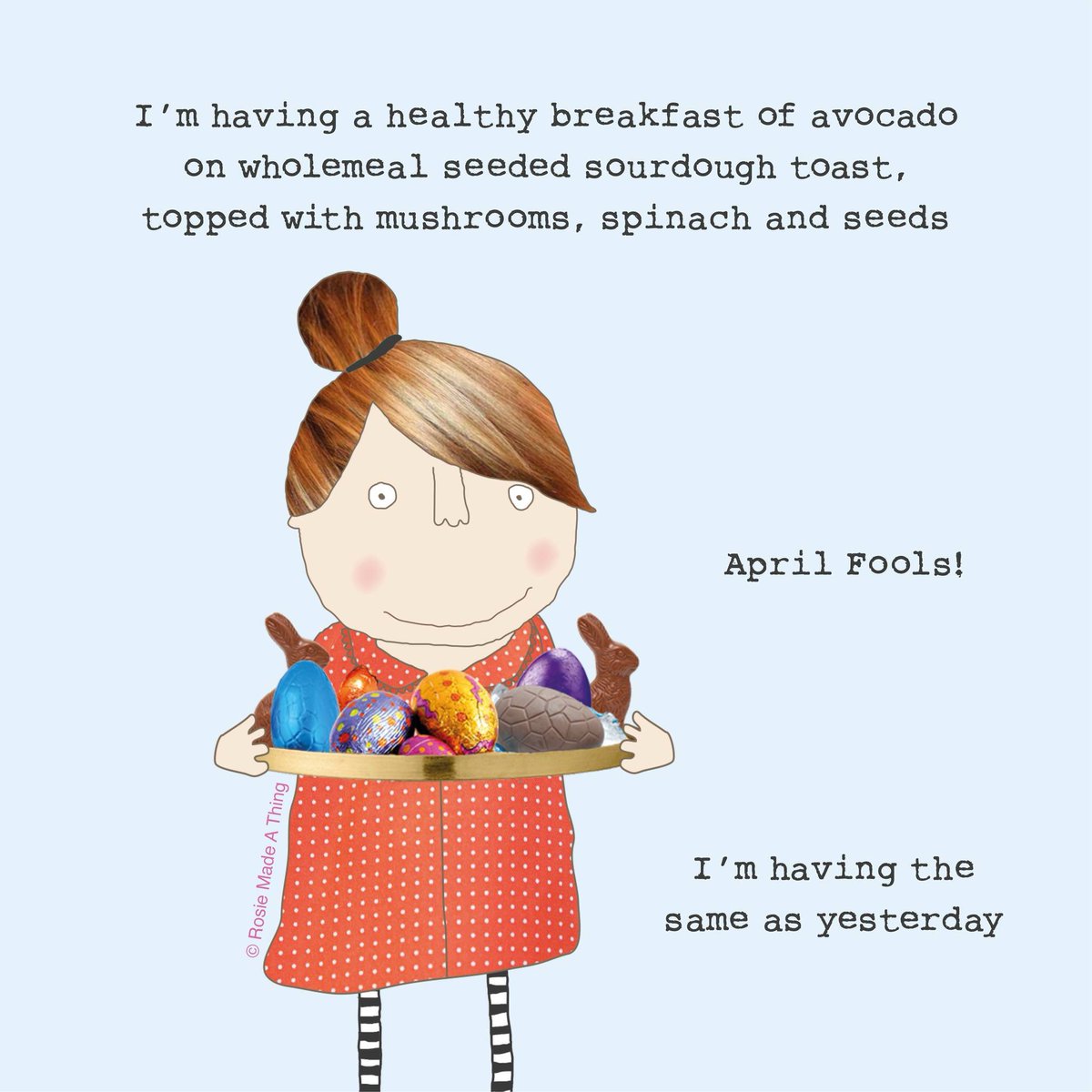 Had you going for a minute 😉 #AprilFoolsDay