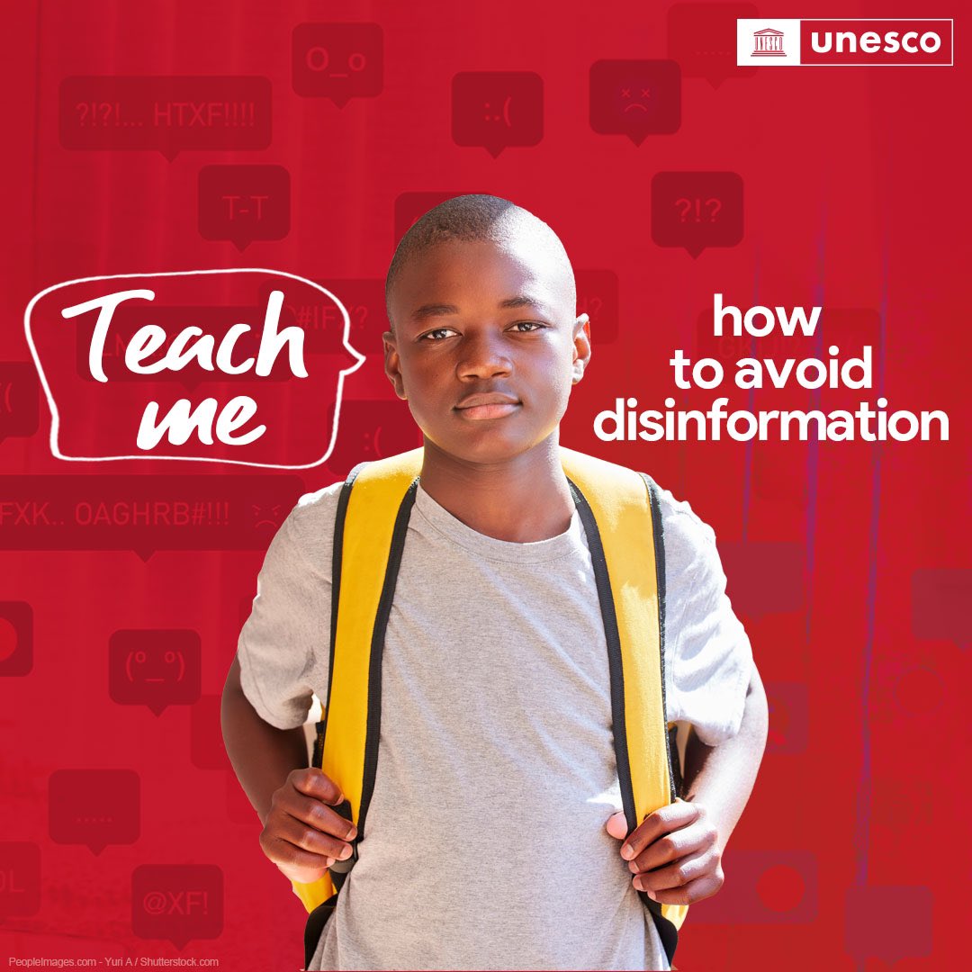 Education is at the forefront of the struggle against #HateSpeech & disinformation. @UNESCO calls on countries to put education first & to better support teachers who are on the front lines in overcoming this phenomenon. #MondayMotivation