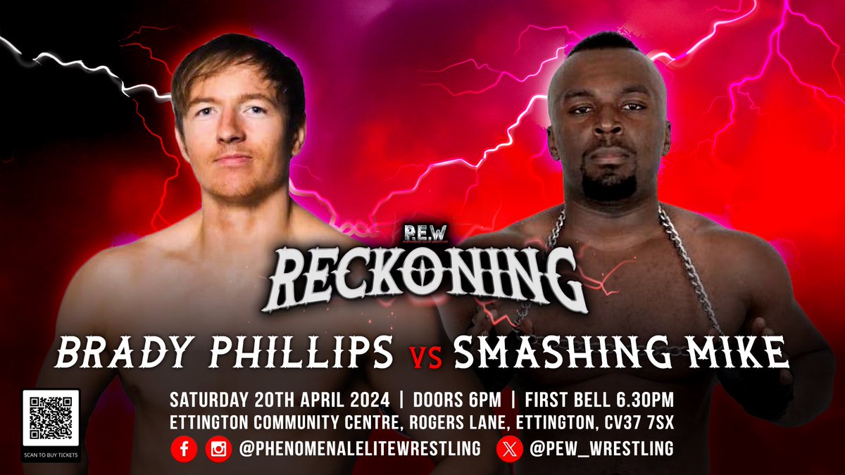 MATCH ANNOUNCEMENT It wasn’t quite the ‘celebration’ The Entitled had in mind at Full Circle.. If the former champs want the rematch of their choosing. @BradyPhillipsUK has to beat @smashingmike_s1 one on one at Reckoning! Get your tickets! buytickets.at/phenomenalelit…