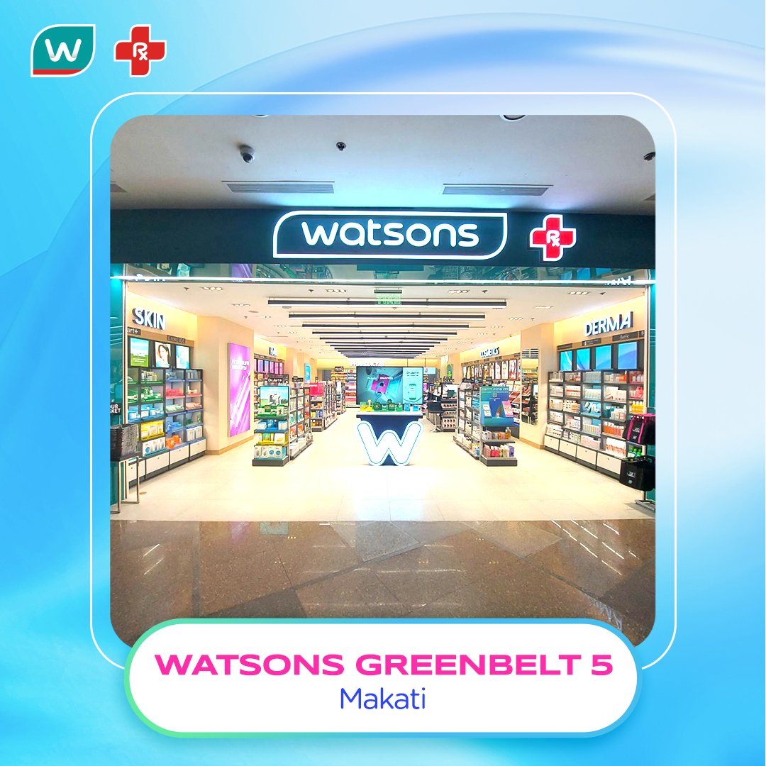 Great news for the new year 📷 We added more Watsons stores nationwide to serve you! See you at any of these locations! #watsonsph