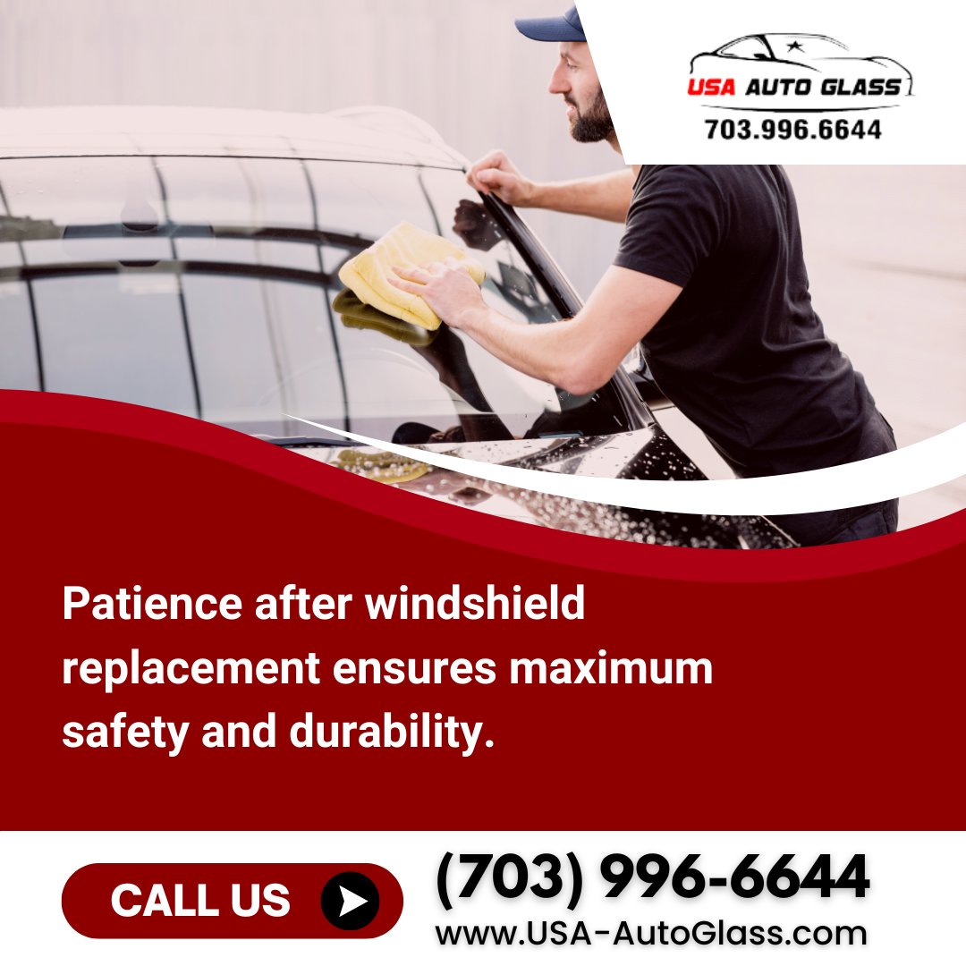 Ensure your windshield's safety and durability by properly setting a time post-replacement. Our Vienna VA experts offer unparalleled service. Call (703) 996-6644 for swift, reliable assistance. Trust us for quality and safety. #WindshieldSafety #AutoGlass #ViennaVA