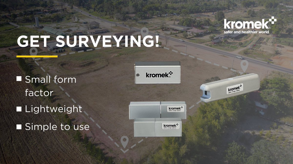 Let's keep your job simple. Plug a USB power source into our drone-mountable GR1, TN15 or SIGMA 25/50 detectors, and you're ready to go. It's as easy as that. Check out Kromek's radiation detection solutions for environmental surveying ☢️: bit.ly/3IUwiZc #kromek