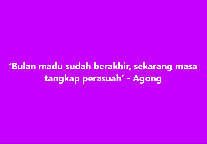 SinarOnline's tweet photo. ‘Bulan madu sudah berakhir, sekarang masa tangkap perasuah’ - Agong
#SinarHarian #Agong #tangkap #perasuah #SPRM