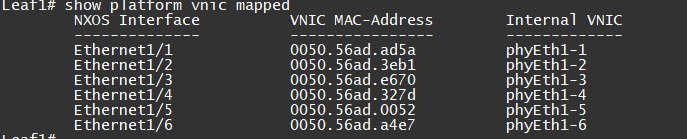 Had some issues adding additional vNICs to my Nexus9000v in #ESX beyond the initial six NICs. Turns out that vCenter wanted to add E1000E, while all the other NICs were E1000. Changing the type and reloading the device made the NIC appear. Hopefully saves someone else some TS.