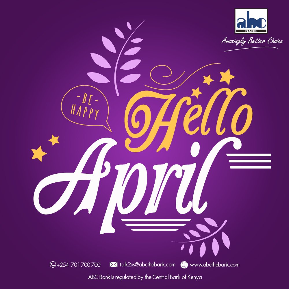 ABCBankGroup's tweet image. 🌸 Happy New Month!
🌸 April is here with fresh opportunities, blossoming possibilities, and renewed energy.
🎉 Let's embrace this month with positivity, gratitude, and a determination to make it amazing! 
#HappyNewMonth
#AmazinglyBetterChoice
#AprilGoals
#FinancialPlanning