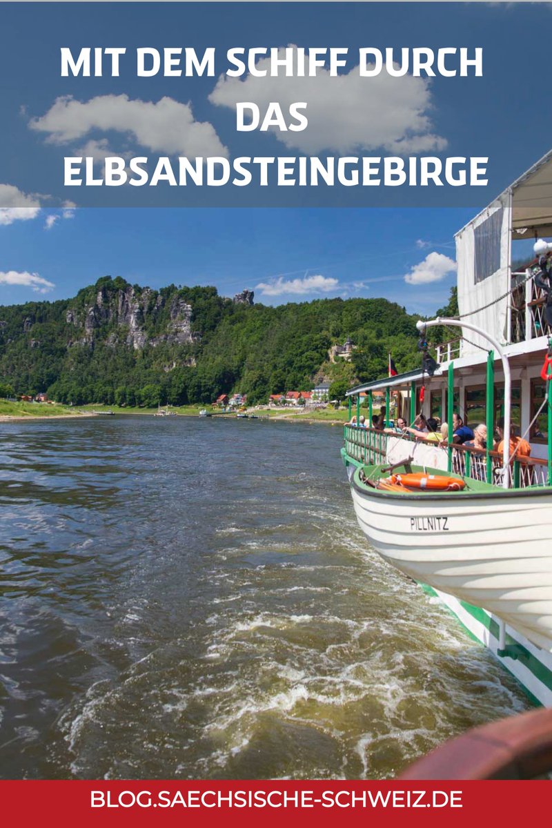 Mit dem Schiff durch das Elbsandsteingebirge {👉 blog.saechsische-schweiz.de/ausflugtipps/s… #share