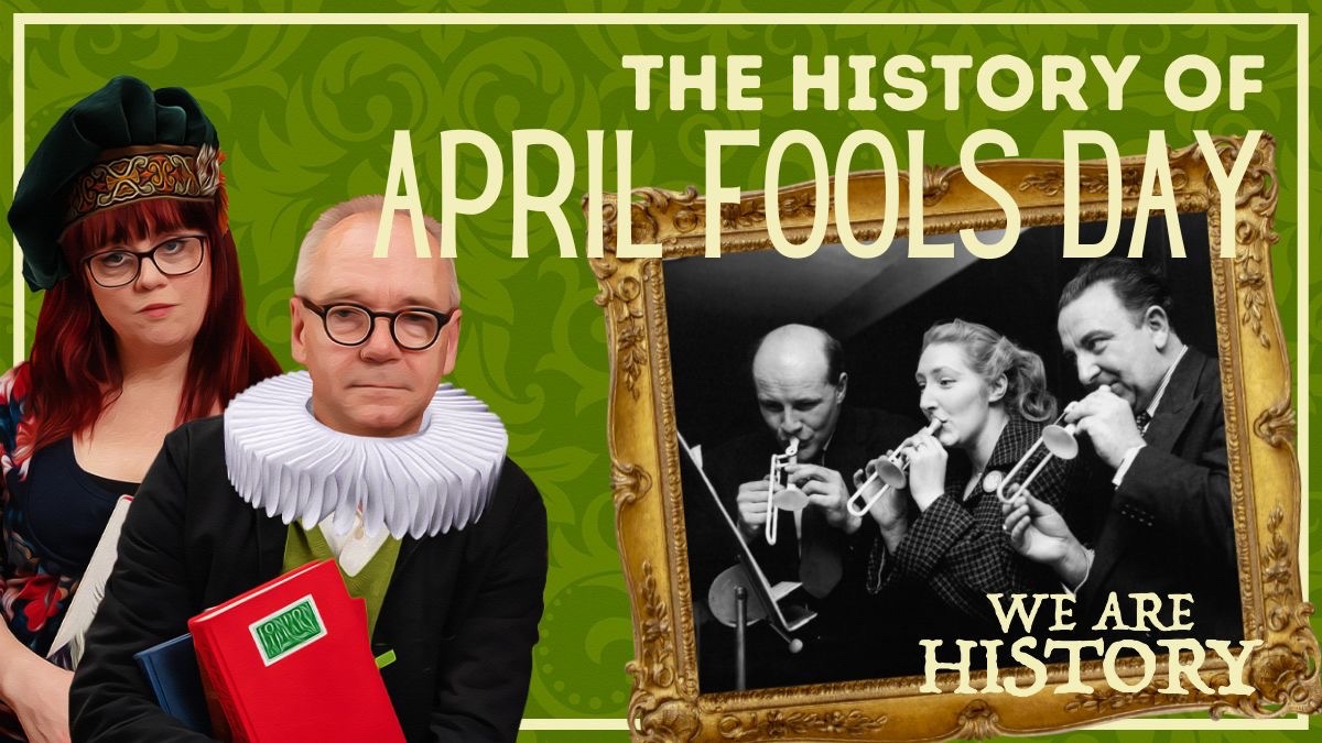 It’s no joke, we’ve done a @wearehistorypod episode all about April Fools for you podcasts.apple.com/gb/podcast/we-…