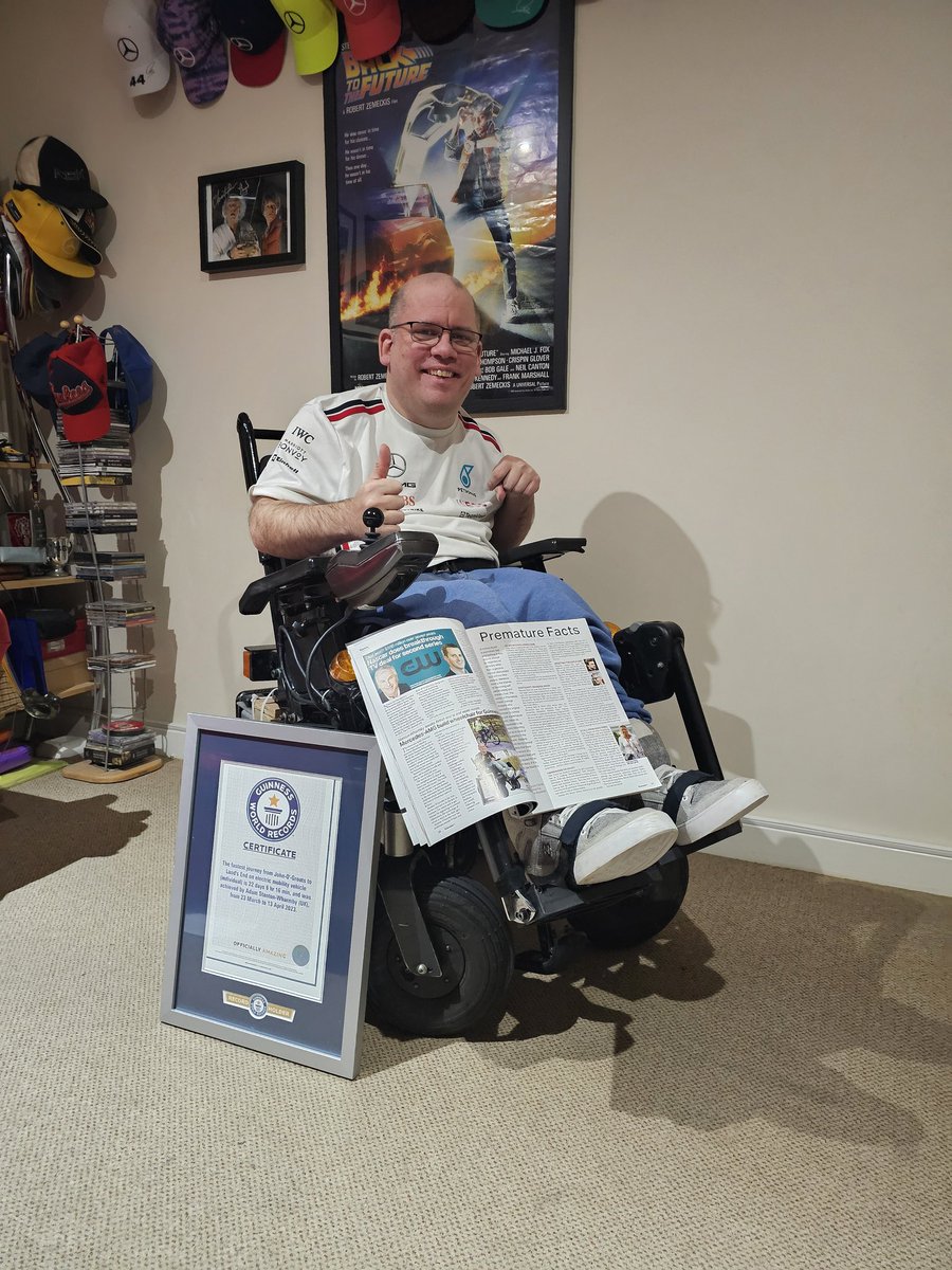 hi <a href="/BBCBreakfast/">BBC Breakfast</a> Id love the <a href="/LondonMarathon/">TCS London Marathon</a> to allow Powered Wheelchairs to take part This time last year I completed john o'groats to Lands End Becoming a <a href="/GWR/">Guinness World Records</a> holder had my Powered Wheelchair upgraded modified by <a href="/MercedesAMGF1/">Mercedes-AMG PETRONAS F1 Team</a>  love to set a world record 4 the london marathon