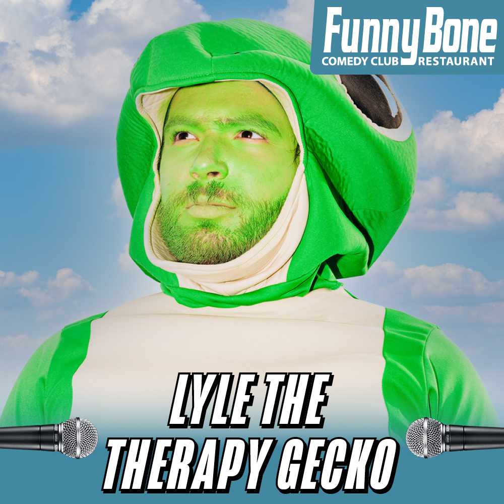 Lyle Forever brings his beloved Therapy Gecko tour here on April 3rd!