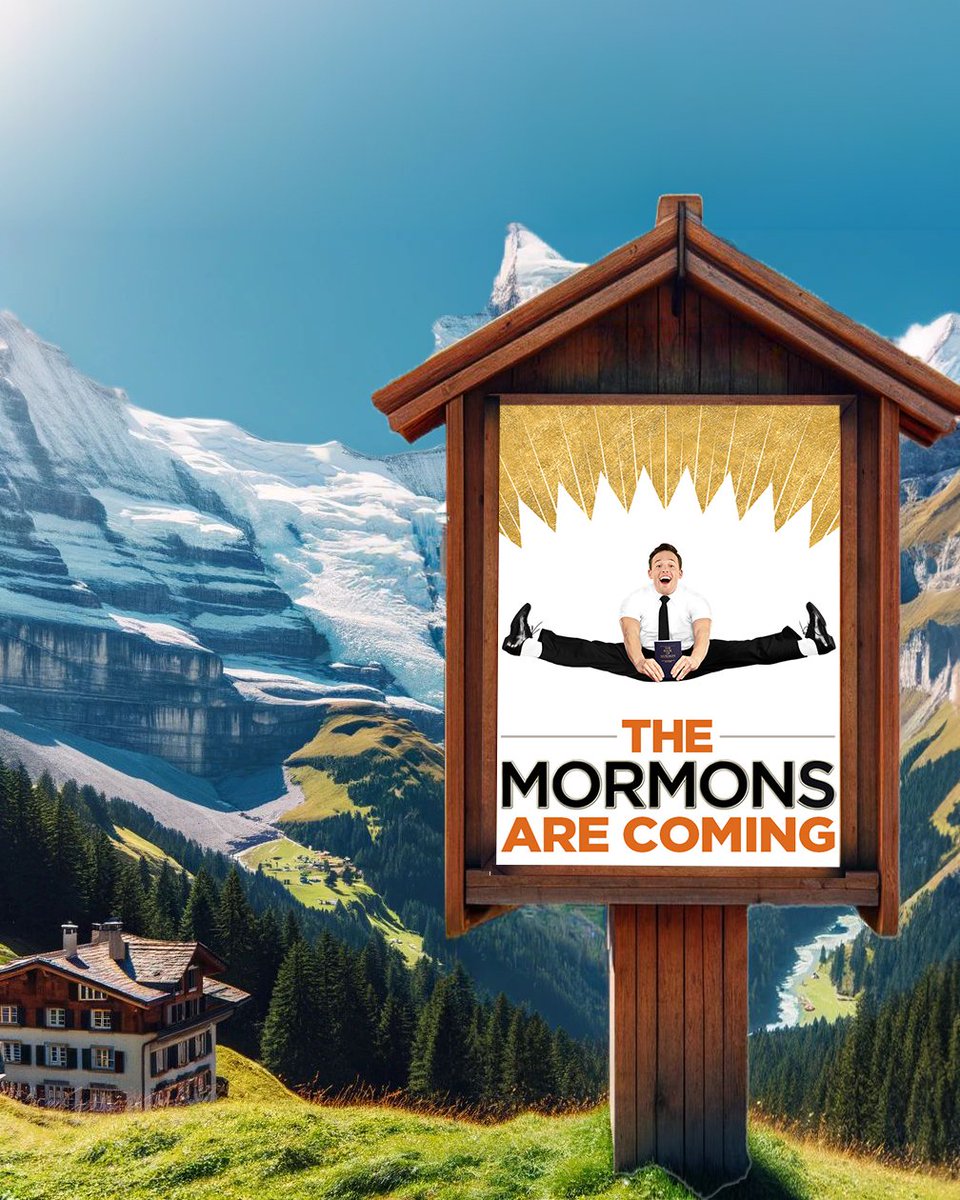 Yodel-lay-dee-hell-ooo!? 👀🙏 #TheMormonsAreComing