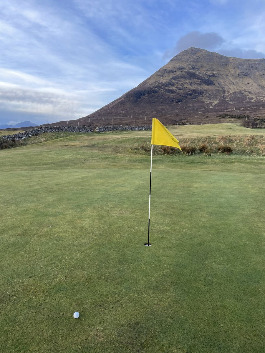 Isle of Skye …. 9 hole gem! #golftwitter @IsleofSkyeGolf1