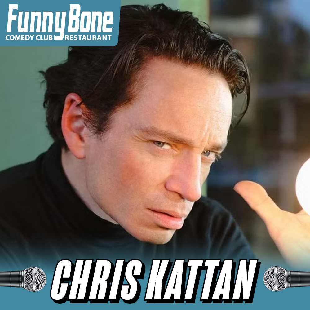 Don't miss comedy legend Chris Kattan!
🎙️ April 4