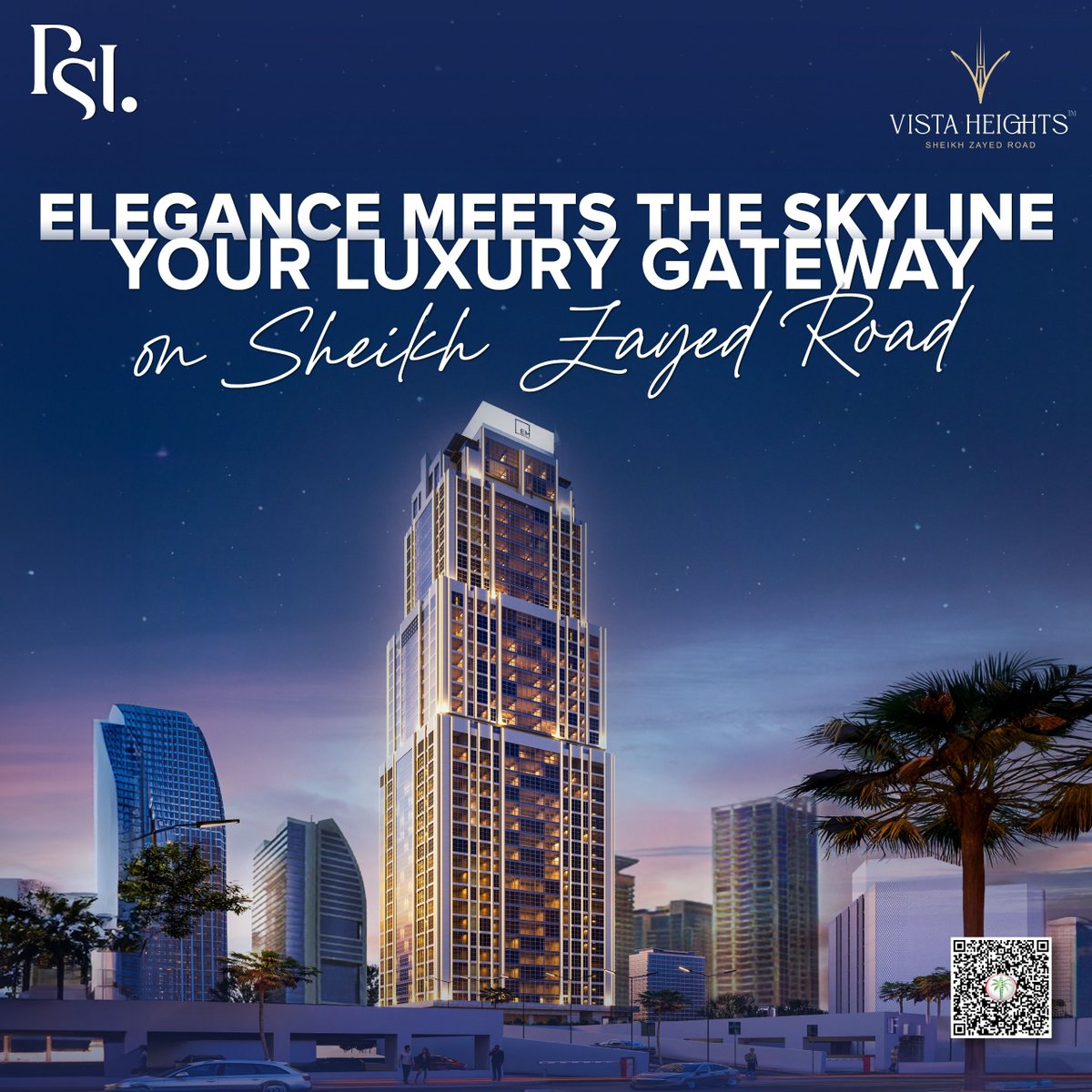 PSIEstate's tweet image. Vista Heights: The Ultimate Adress On Sheikh Zayed Road 

Vista Heights  opulence is not merely a concept but a way of life, offering a wide selection of studios, 1- 3-bedroom apartments.

Contact us today for more details!

 #psiestate #propertyshopinvestment #realestate