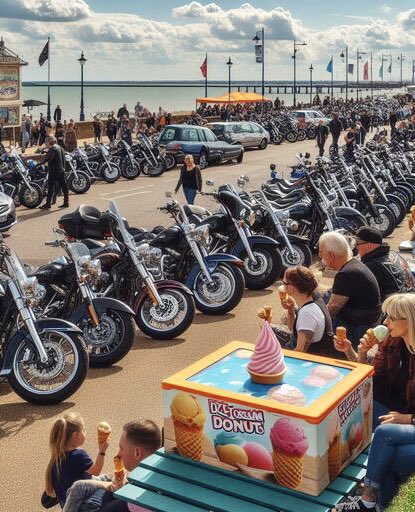 We asked AI to show us what Southend seafront typically looks like on Easter Bank Holiday Monday