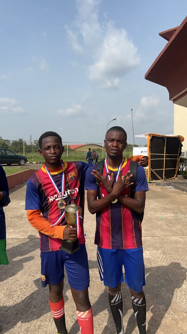 FutaNaces's tweet photo. The NACESITES cup officially comes to an end
With the Class of '24 - The Penultimate students as the very first champions of the Computer Engineering Department

Special appreciations to everyone who made it possible
@FutaBro @FUTAkure #FOOTBALL #FUTABRO #FUTA #hearmeoutfutarians https://t.co/mckQwYR5iC