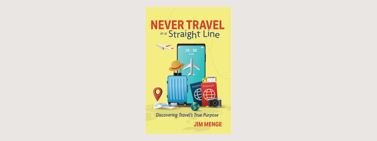 jimmenge's tweet photo. Released today: Never Travel in a Straight Line https://t.co/X9oP6NZIUU