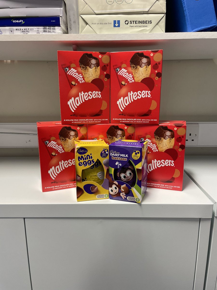 Ghward33ateam (@ghward33ateam) on Twitter photo Hope everyone had a lovely Easter. Staff of <a href="/ghward33ateam/">Ghward33ateam</a> did with their 🐣 Easter Eggs 🐣 to get them through the day. Thank you team for being there everyday. <a href="/Leic_hospital/">Leicester's Hospitals</a> <a href="/EsmRrcv/">RRCV & ESM - UHL</a> <a href="/UHLsue_mason/">Sue Mason</a> 🐰🐣🐰🐣 Hope everyone had a lovely Easter. Staff of <a href="/ghward33ateam/">Ghward33ateam</a> did with their 🐣 Easter Eggs 🐣 to get them through the day. Thank you team for being there everyday. <a href="/Leic_hospital/">Leicester's Hospitals</a> <a href="/EsmRrcv/">RRCV & ESM - UHL</a> <a href="/UHLsue_mason/">Sue Mason</a> 🐰🐣🐰🐣