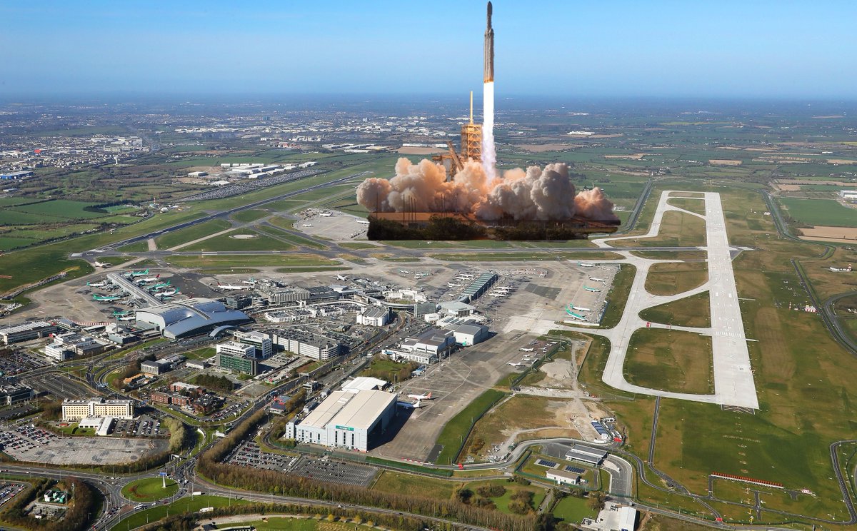 PLANS APPLIED 📝 Elon Musk's @SpaceX have lodged an application for a rocket launch facility at @DublinAirport. Details here: buildinginfo.com #buildinginfo #jobs #irishconstruction #building #elonmusk #dublinairport