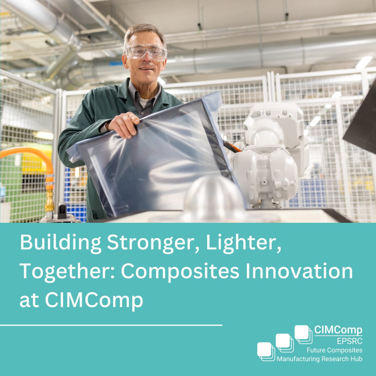 Composite revolution! CIMComp leads research &amp; tech pipeline for future industry needs. #Composites #Manufacturing #Partnerships cimcomp.ac.uk