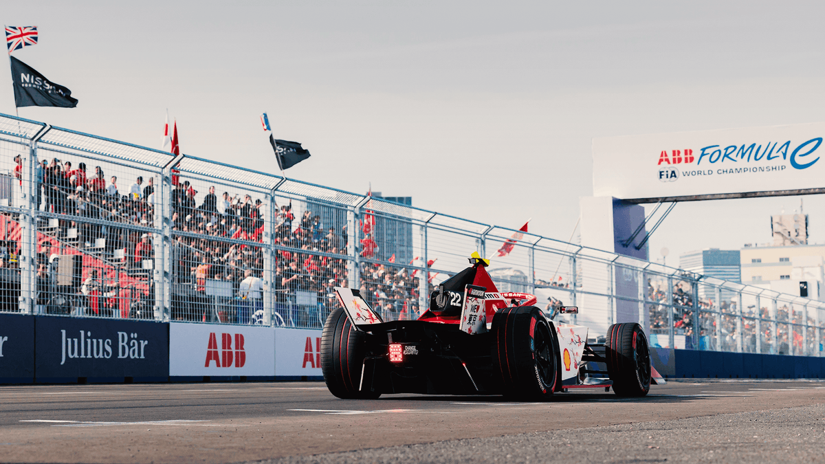 Three podiums in a row 🏆 Congratulations to @OliverRowland1 for bringing home his first 2nd place podium and to @SachaFenestraz for his strong driving at the first ever Tokyo race. Next race is in Misano! More: global.nissannews.com/en/releases/ni… #Nissan #NISMO #NissanFormulaE @NISMO