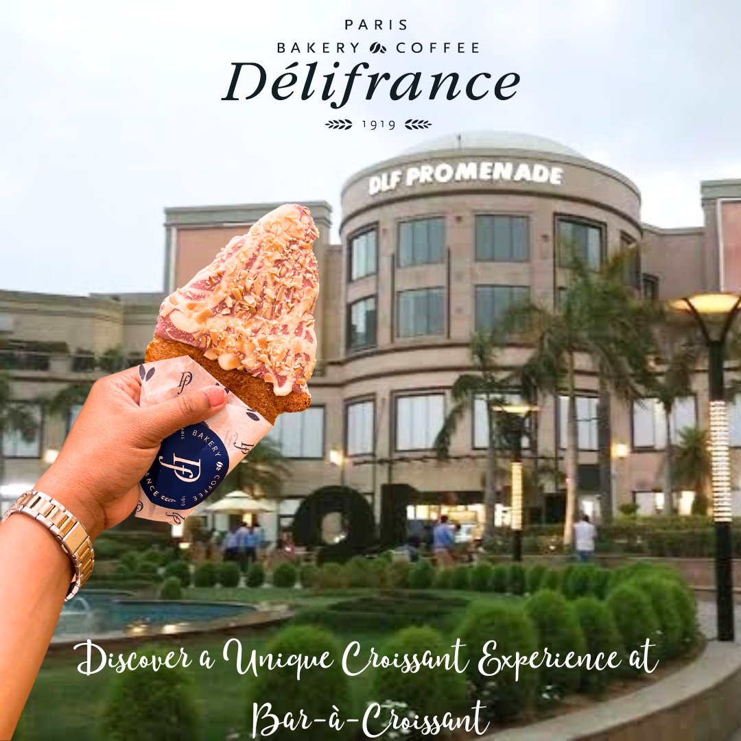 delifrance_ind's tweet photo. Discover a Unique Croissant Experience at Bar-à-Croissant, Now Open at DLF Promenade 🥐✨

📍Shop no. 301B, 2nd floor, DLF Promenade, Vasant Kunj! 🥐✨

Bon appétit! 🥐☕

#DLFPromenade #Opennow #DeliFranceIndia #FranceToIndia #DeliFranceEpicure #delifrance #delhibakery https://t.co/EBtG3XQzUa