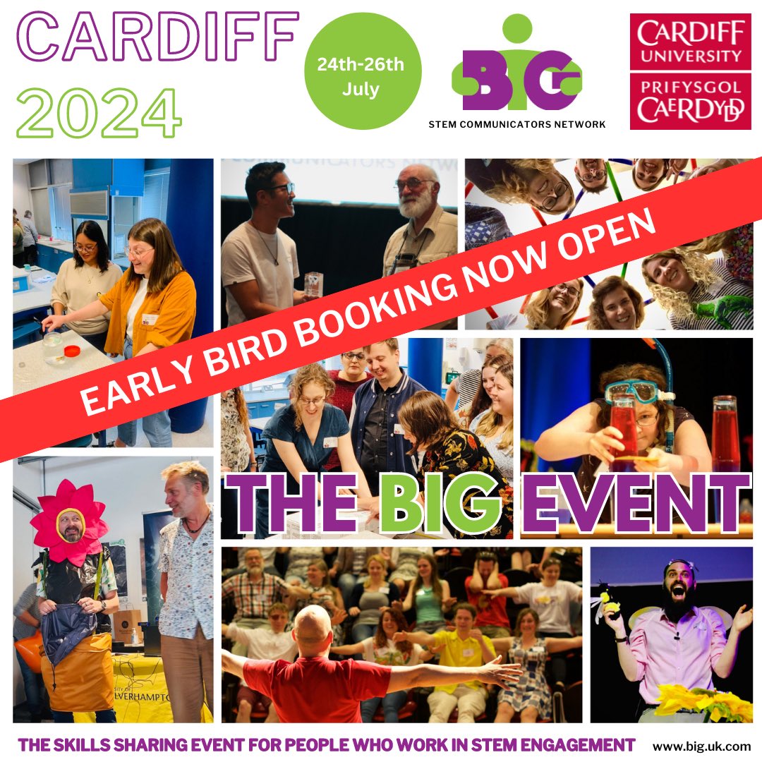 Early Bird Booking is now open for The BIG Event 2024 in Cardiff. Grab your place & take advantage of the £50 discount. You can view the exciting draft programme at bigevent.info Sign up big.uk.com/subscribe