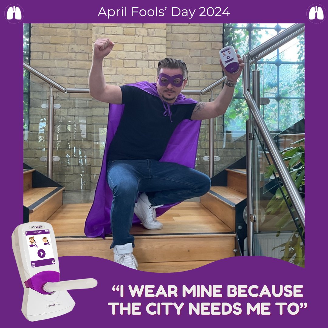 We’ve got a burning question for you: How do you wear your NObreath?

Swipe left to see some of the most creative (and hilarious) ways our team has been rocking the NObreath FeNO device!
.
.
#AprilFoolsDay #HowDoYouWearYourNObreath #NObreath #BedfontFamily #BedfontScientificLtd