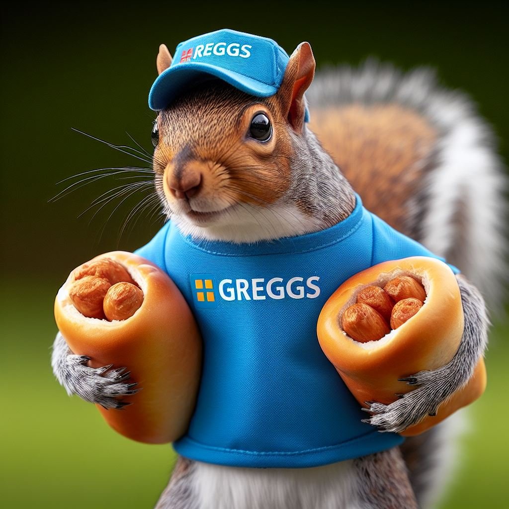 Introducing our new Greggs Delivery Squirrels 🥖🐿️ Whether it's an early-morning breakfast, or a snack after getting in from your lectures - our Greggs Delivery Squirrels will be with you within the hour* *we cannot guarantee the squirrels won't nibble your sausage rolls